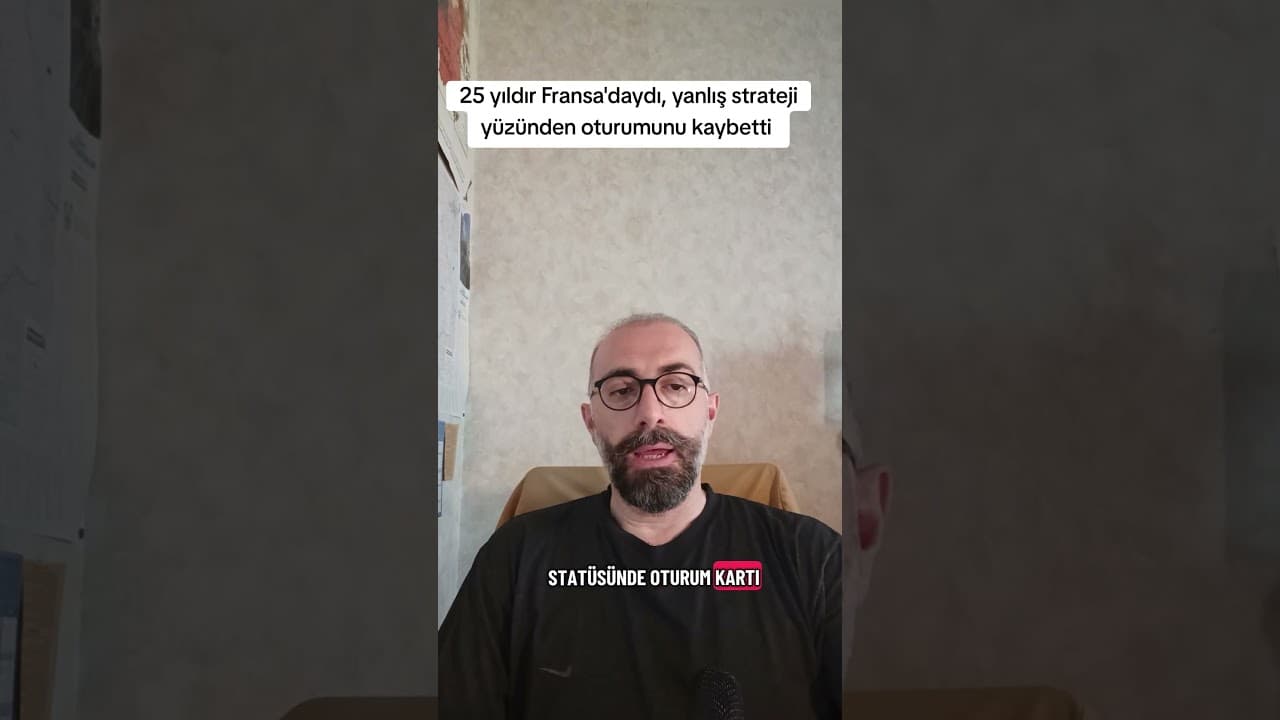 25 Yıllık Oturum Yanlış Strateji Yüzünden Kaybedildi: Fransa'daki Türklerin Dikkatine!