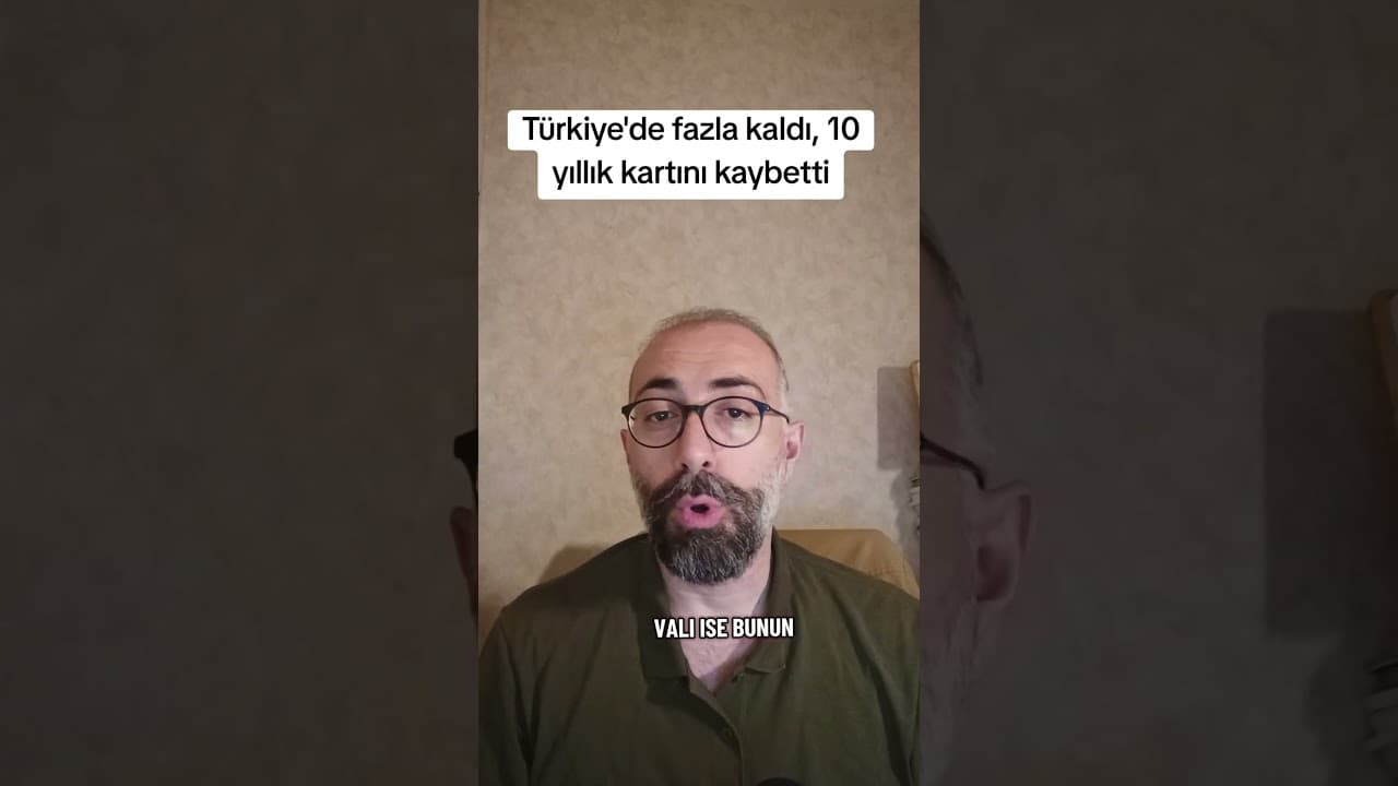 Fransa'da 52 Yıl Yaşayan Türk Vatandaşının Oturum Kartı Neden Yenilenmedi?